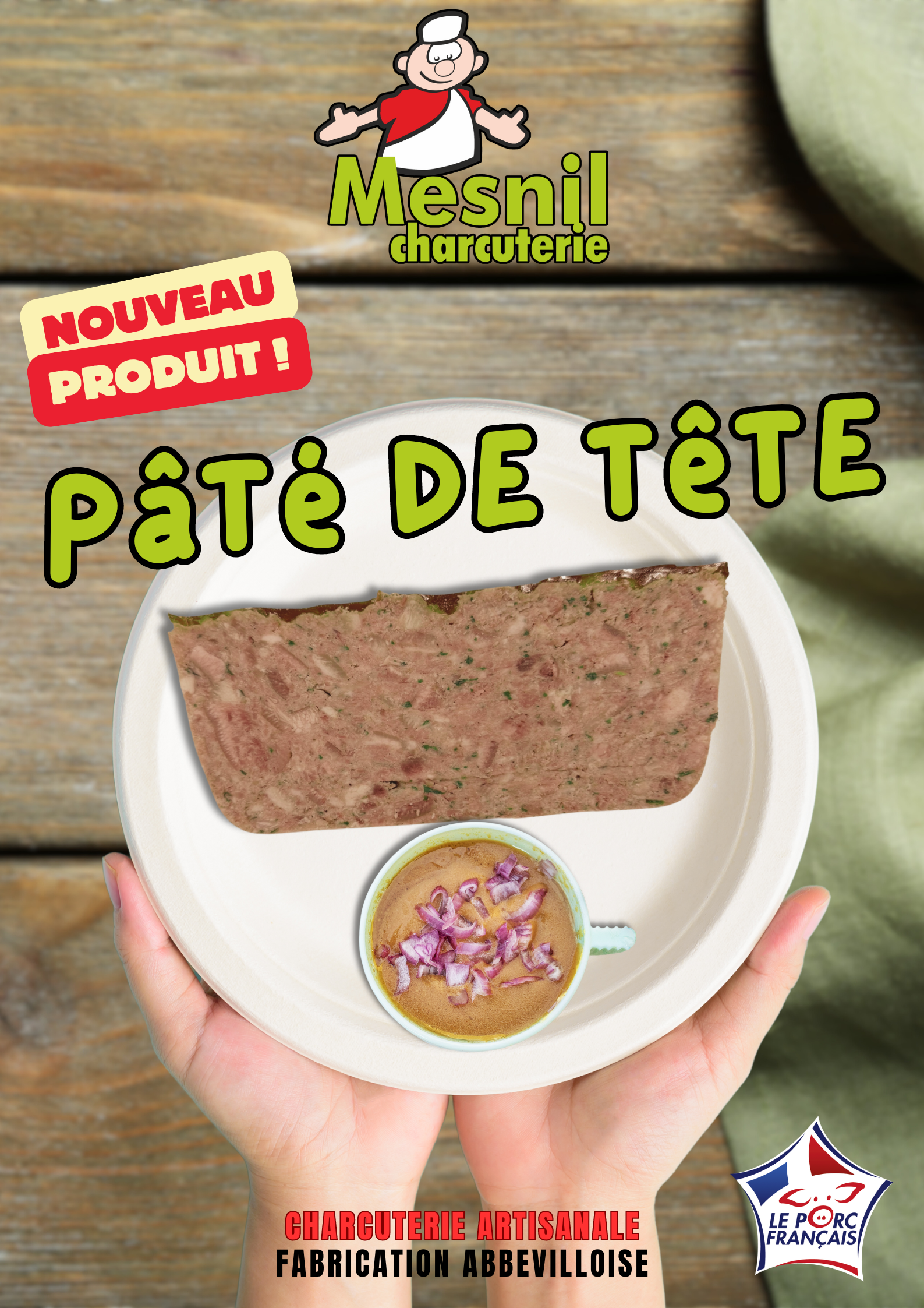 Nouveau : le Pâté de Tête MESNIL !